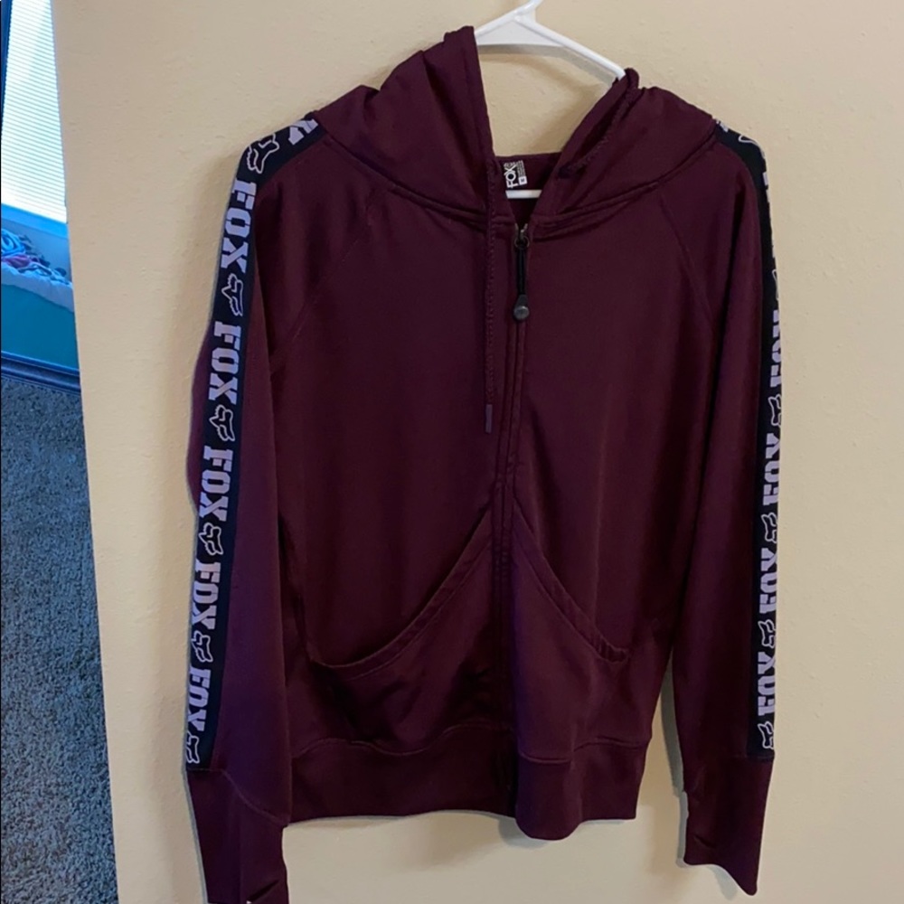 Fox Zip Up Hoodie